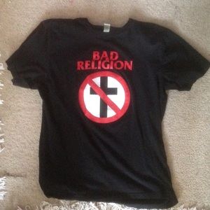 Bad Religion Black Tee Hot Topic Men's Large